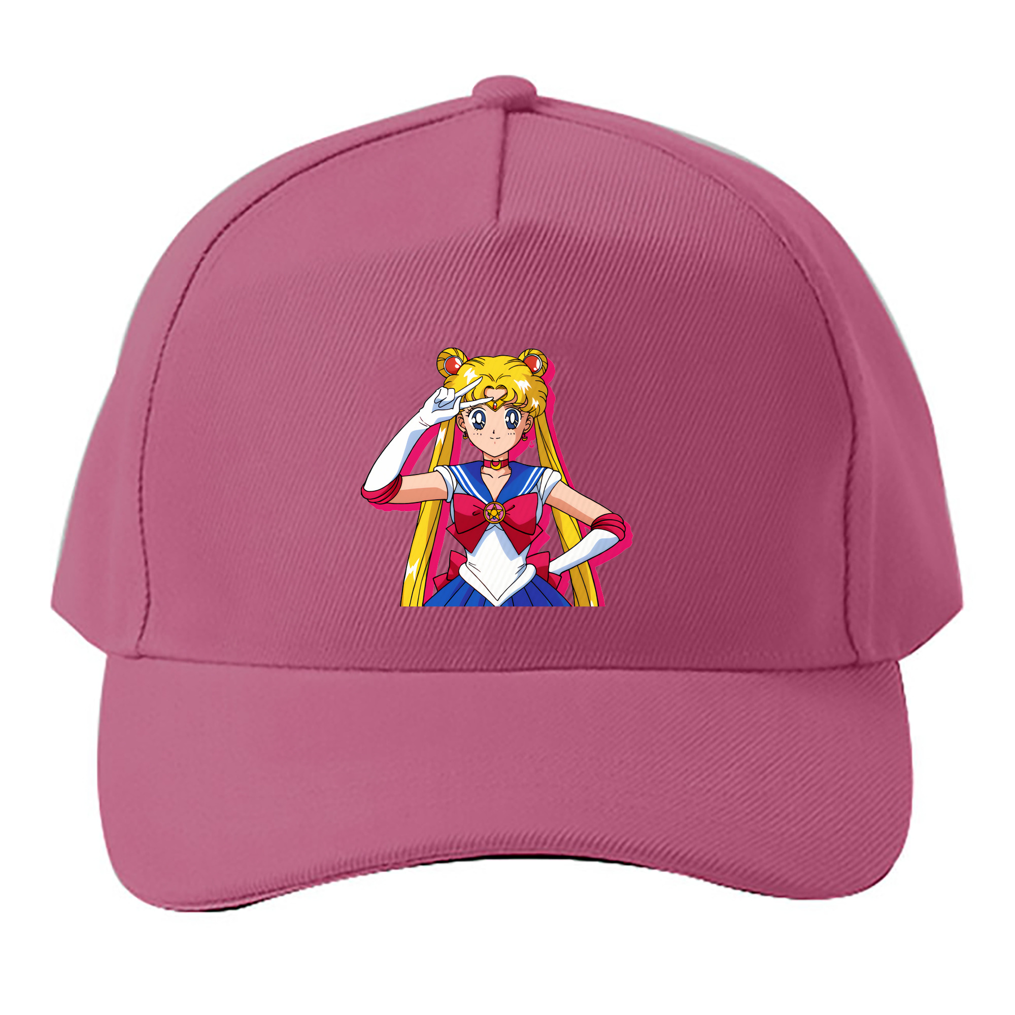 （画像用） 美少女戦士セーラームーン 月野 うさぎ つきの うさぎ Sailor Moon Tsukino Usagi ベースボールキャップ 綿100％ 男女兼用 帽子 スポーツ